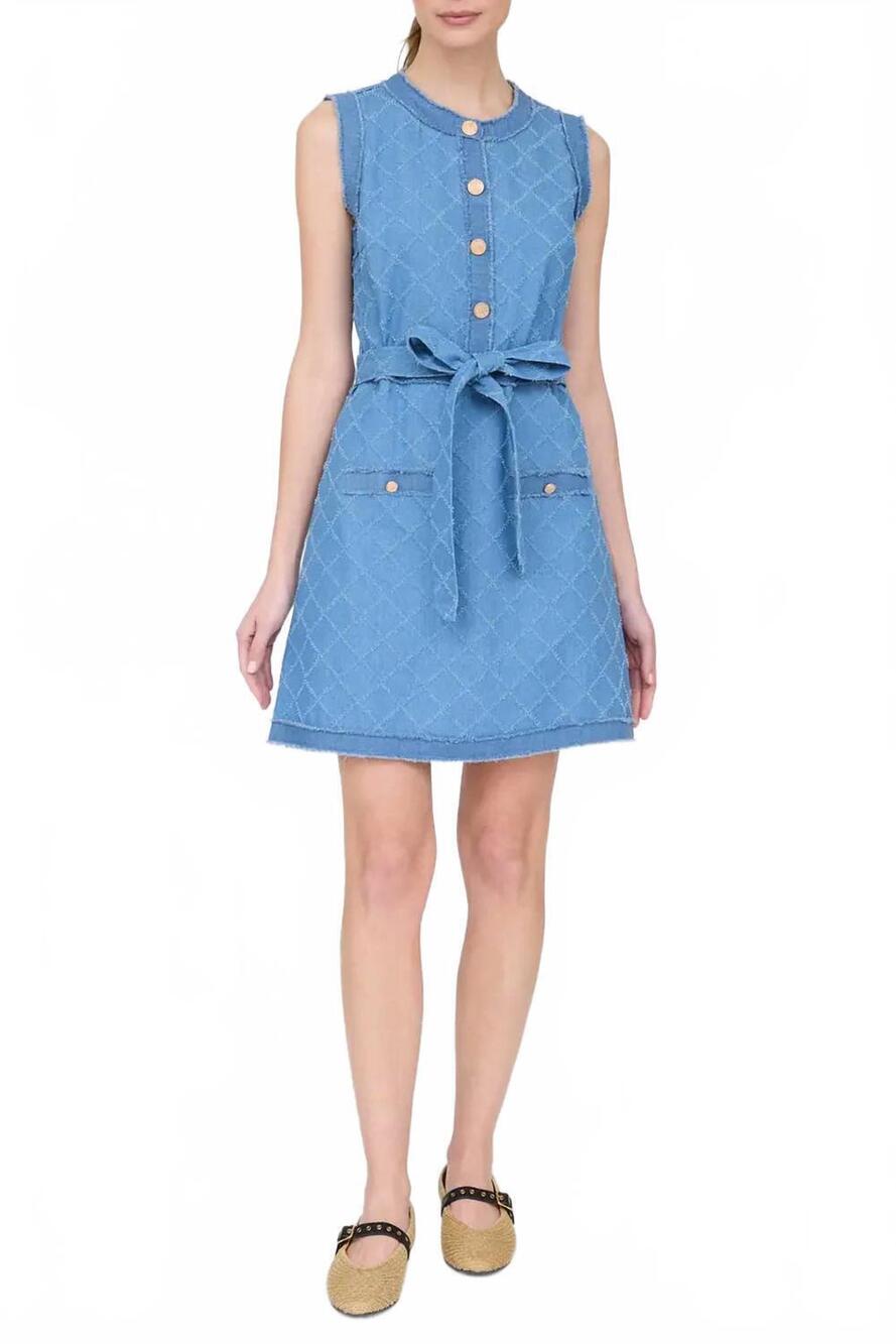 NEW ZOE AND CLAIRE jackie mini dress in denim